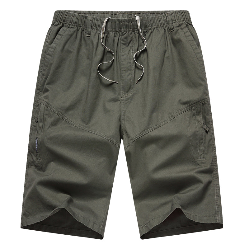 Solid Mid-Rise Regular Shorts