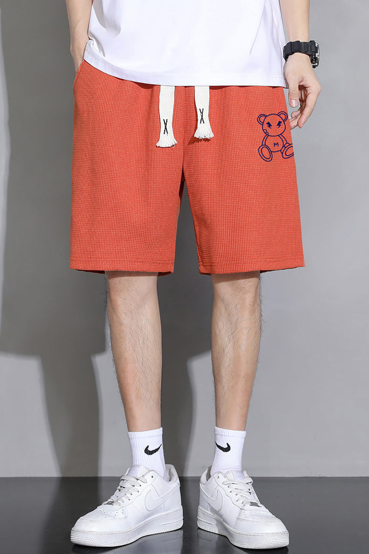 Men Mid-Rise Printed Shorts