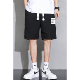 Men Typography Printed Shorts