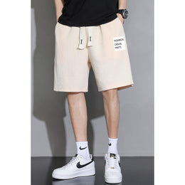 Men Regular Fit Typography Printed Shorts