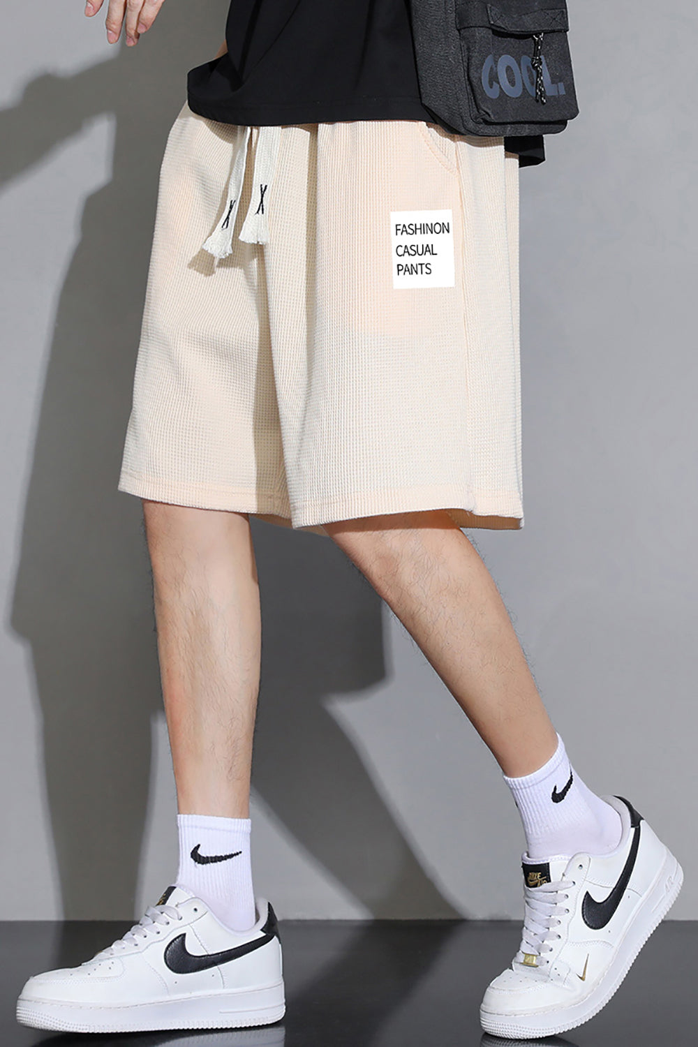 Men Regular Fit Typography Printed Shorts