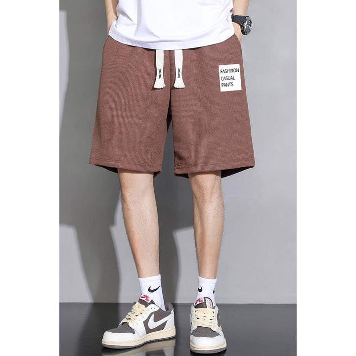 Men Typography Printed Regular Fit Shorts