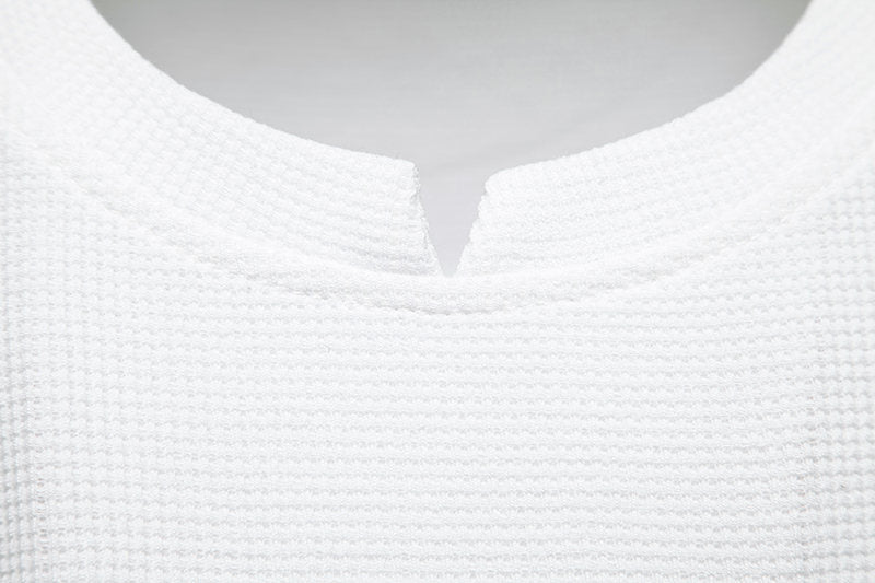 Men Solid Round Neck T-shirt
