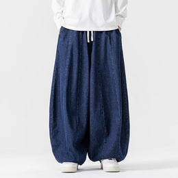 Men Mid-Rise Loose Fit Wide Leg Denim