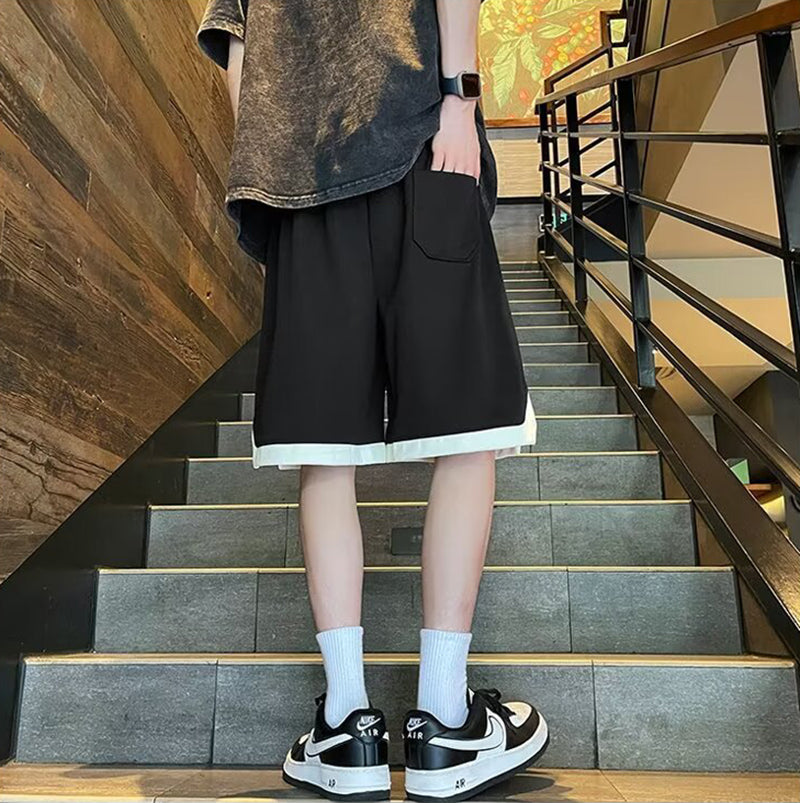 Solid Mid-Rise Regular Shorts