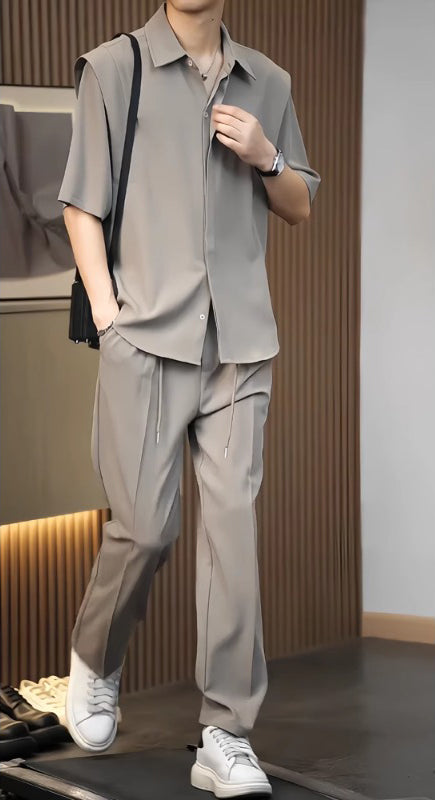 Cutaway Collar Shirt