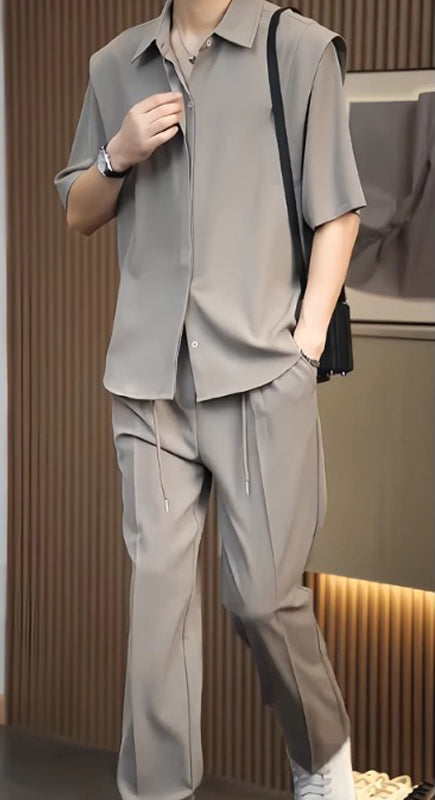 Cutaway Collar Shirt