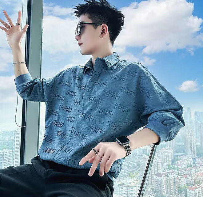 Men Typography Printed Spread Collar Casual Shirt