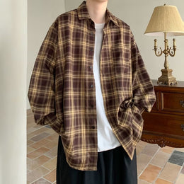 Tartan Checks Boxy Shirt
