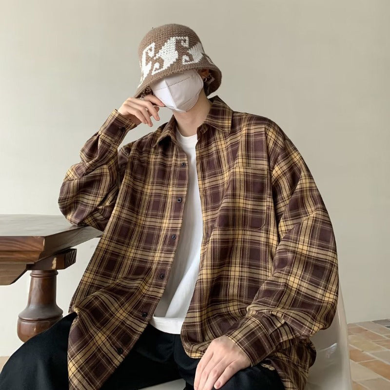 Tartan Checks Boxy Shirt