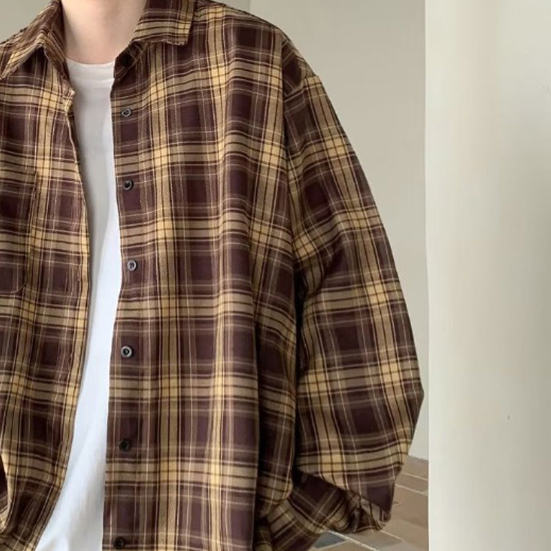 Tartan Checks Boxy Shirt