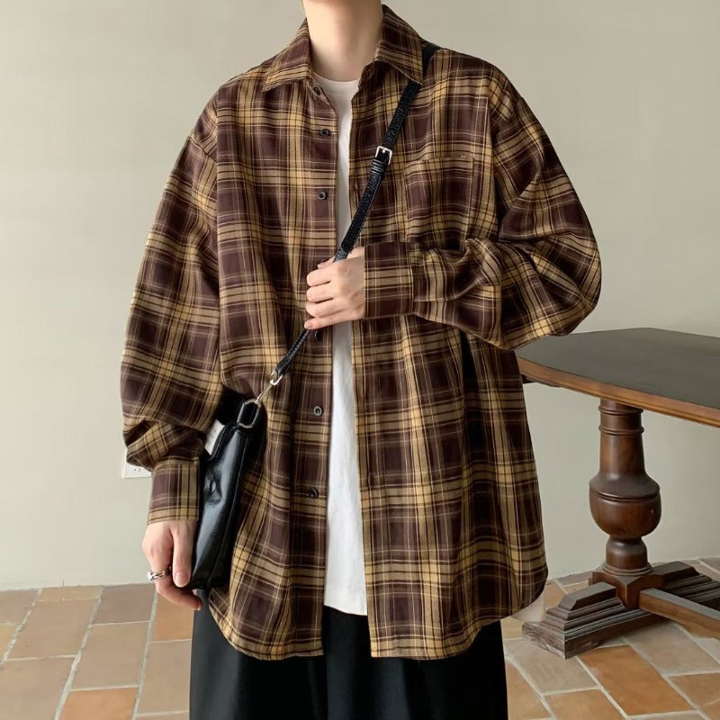 Tartan Checks Boxy Shirt