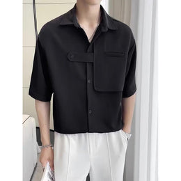 Spread Collar Regular Fit Shirt
