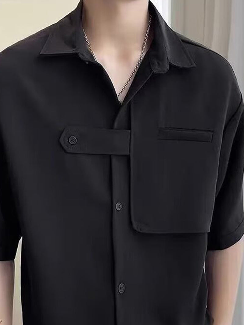 Spread Collar Regular Fit Shirt