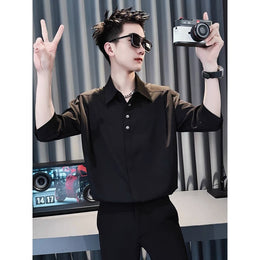 Spread Collar Regular Fit Shirt