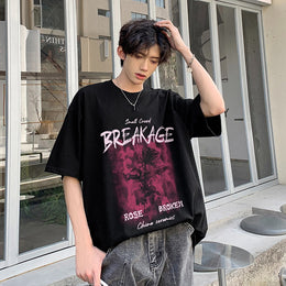Graphic Printed Oversized Casual T-Shirt