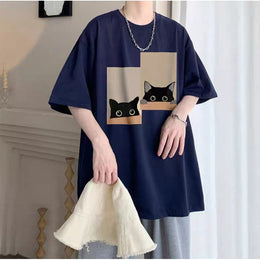 StyleCast Graphic Printed Oversized Casual T-Shirt
