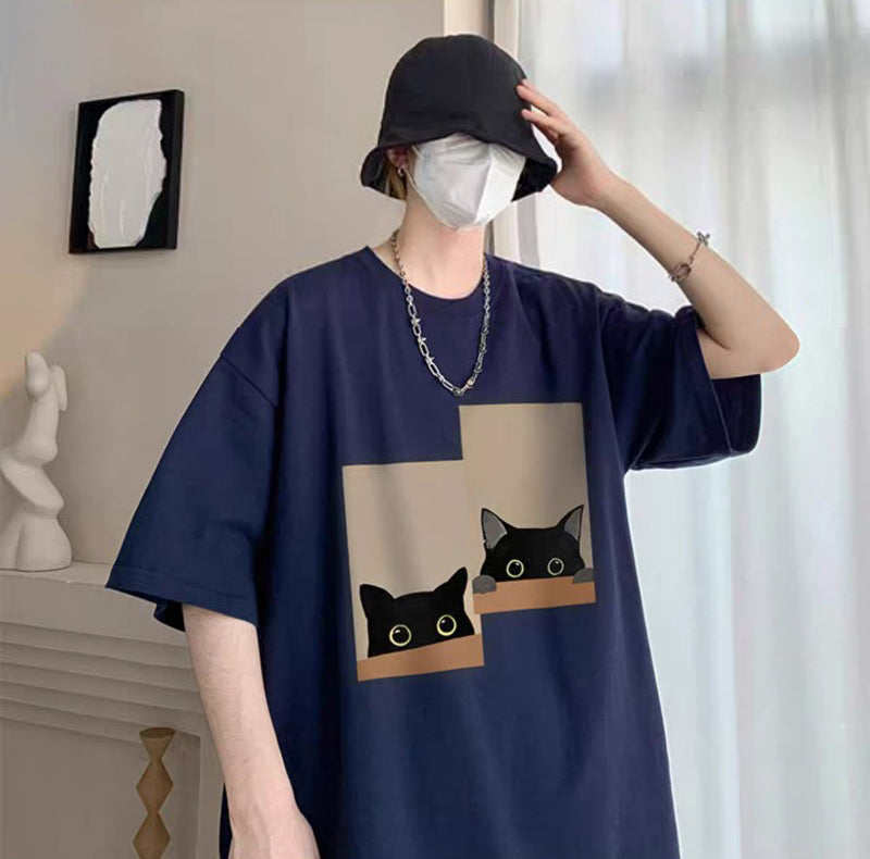 StyleCast Graphic Printed Oversized Casual T-Shirt