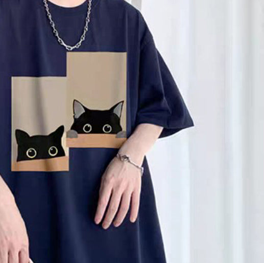StyleCast Graphic Printed Oversized Casual T-Shirt