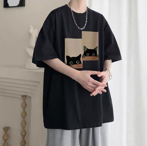 Oversized Graphic Casual T-Shirt