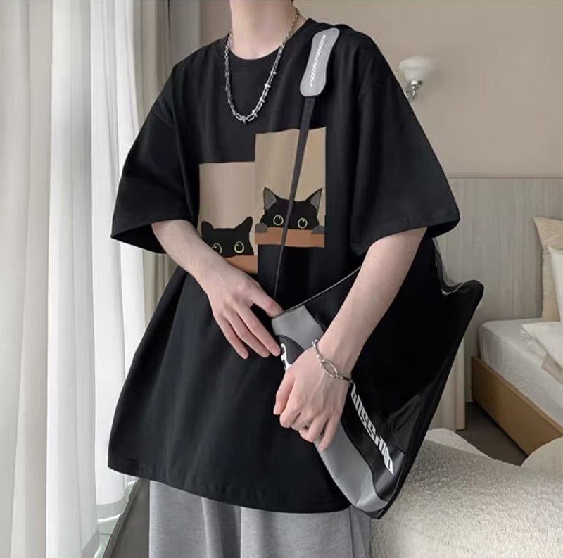 Oversized Graphic Casual T-Shirt