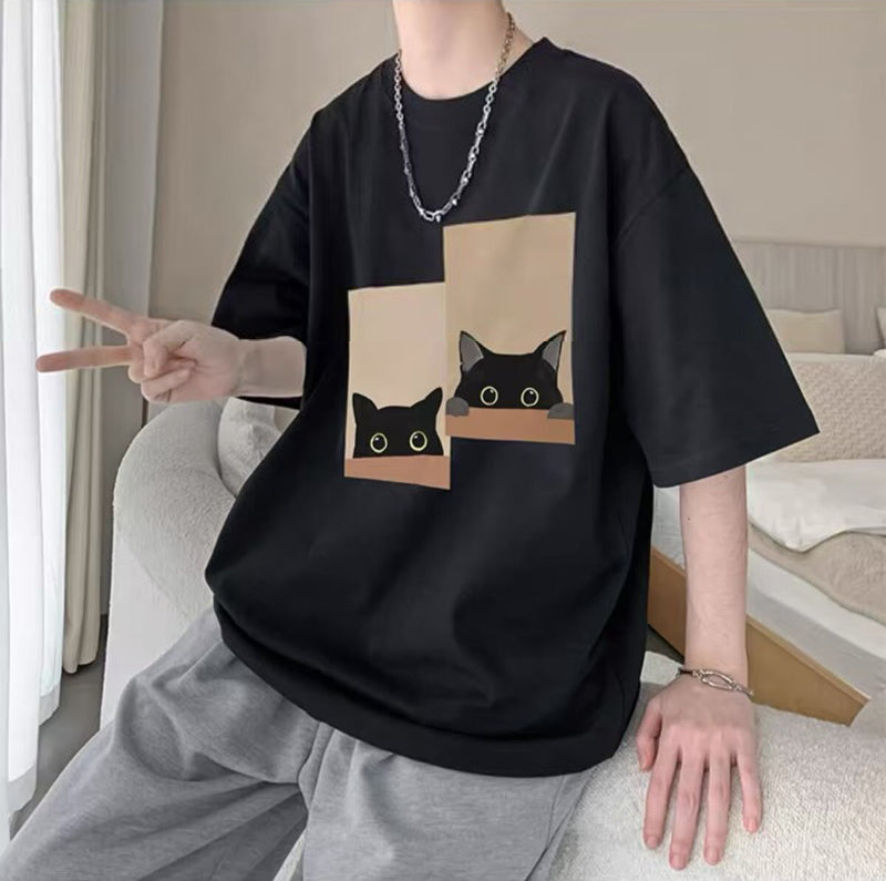 Oversized Graphic Casual T-Shirt