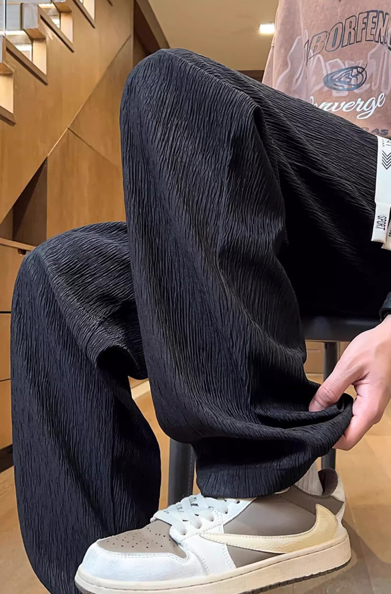 Men Regular Fit Trousers