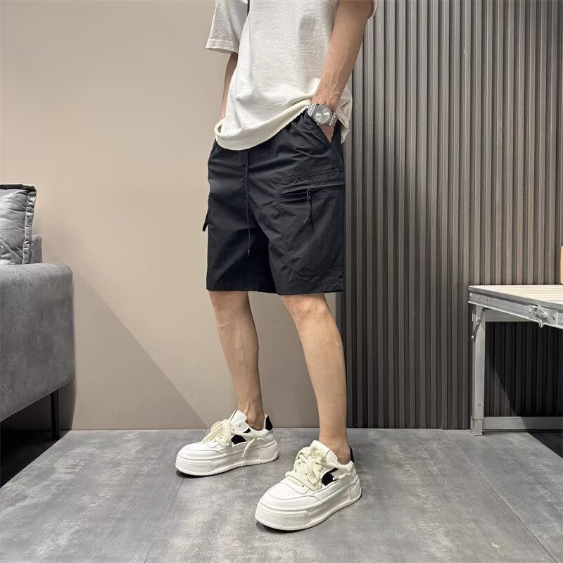 Men Low-Rise Outdoor Chino Shorts