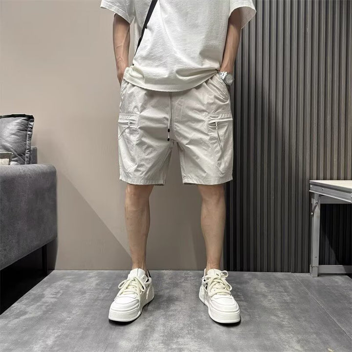 Men Relaxed Fit Outdoor Cargo Shorts