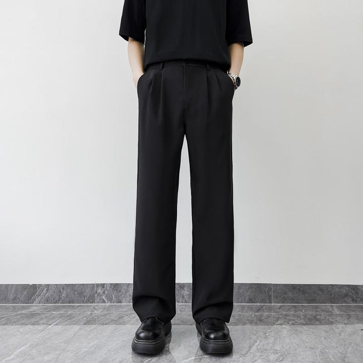 Men Mid-Rise Regular Trousers