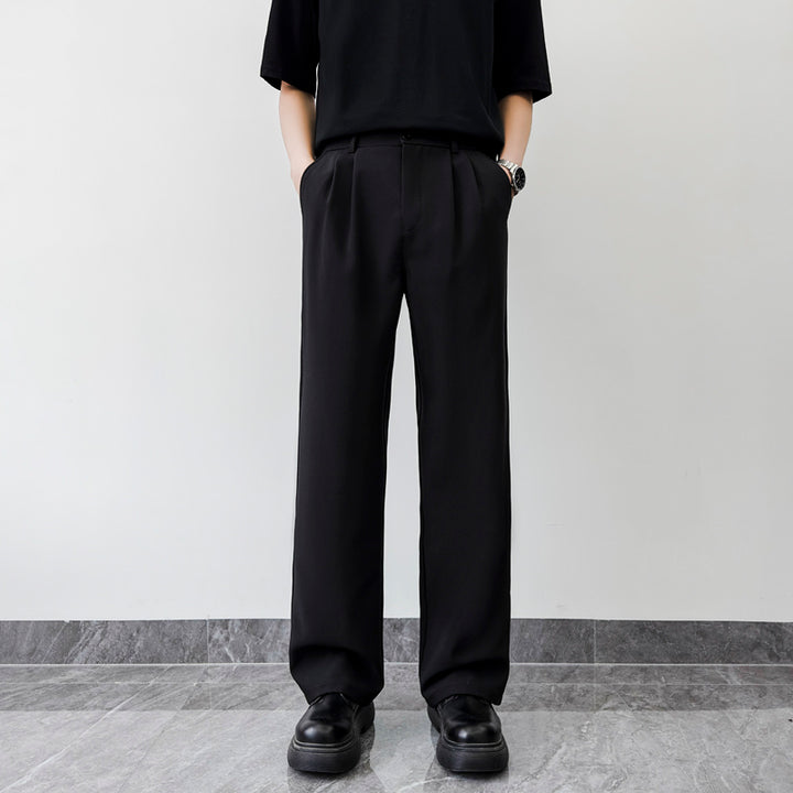Men Mid-Rise Regular Trousers