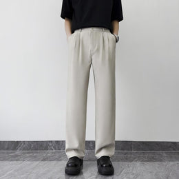 Men Easy Wash Regular Trousers