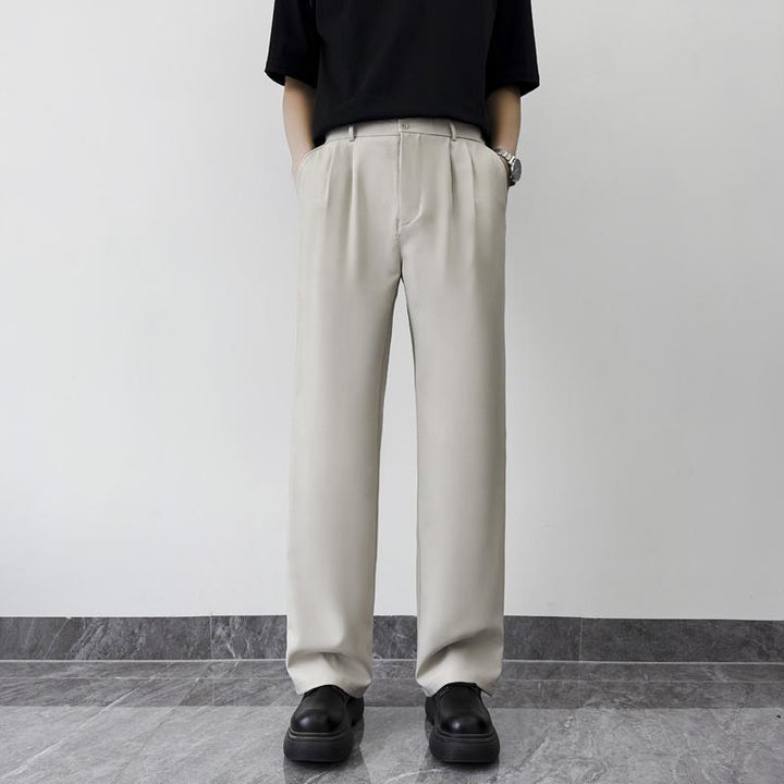 Men Easy Wash Regular Trousers