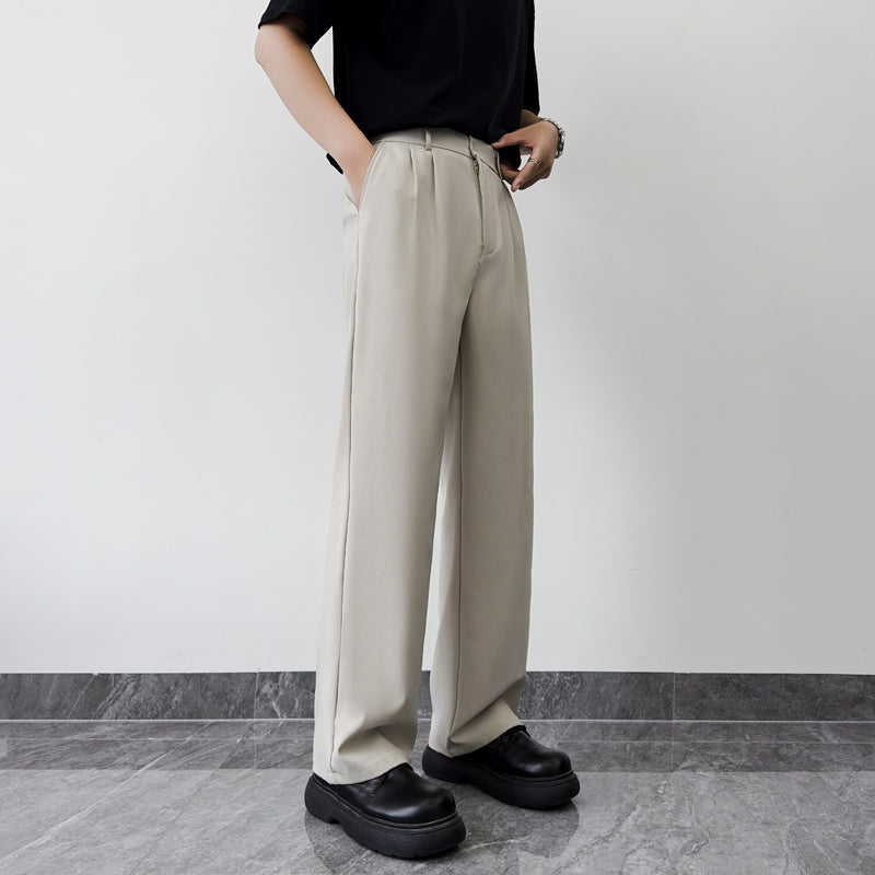 Men Easy Wash Regular Trousers