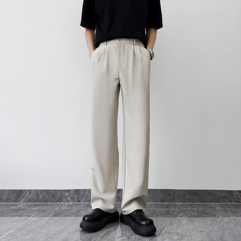 Men Easy Wash Regular Trousers