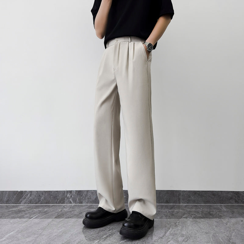 Men Easy Wash Regular Trousers