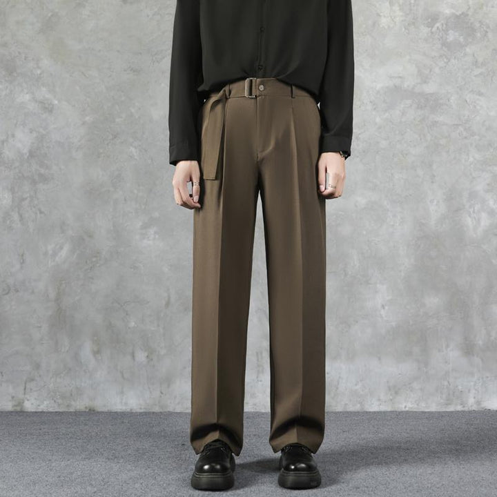 Men Mid-Rise Trousers