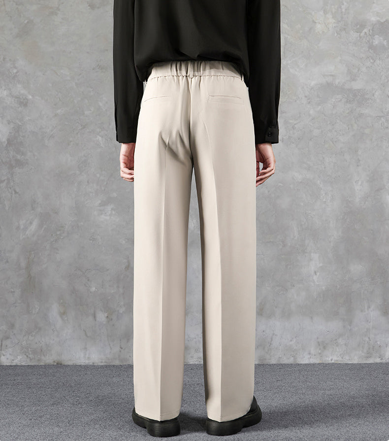 Men Mid-Rise Easy Wash Trousers