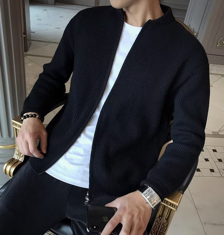 Men Tailored Open-Front  Jacket