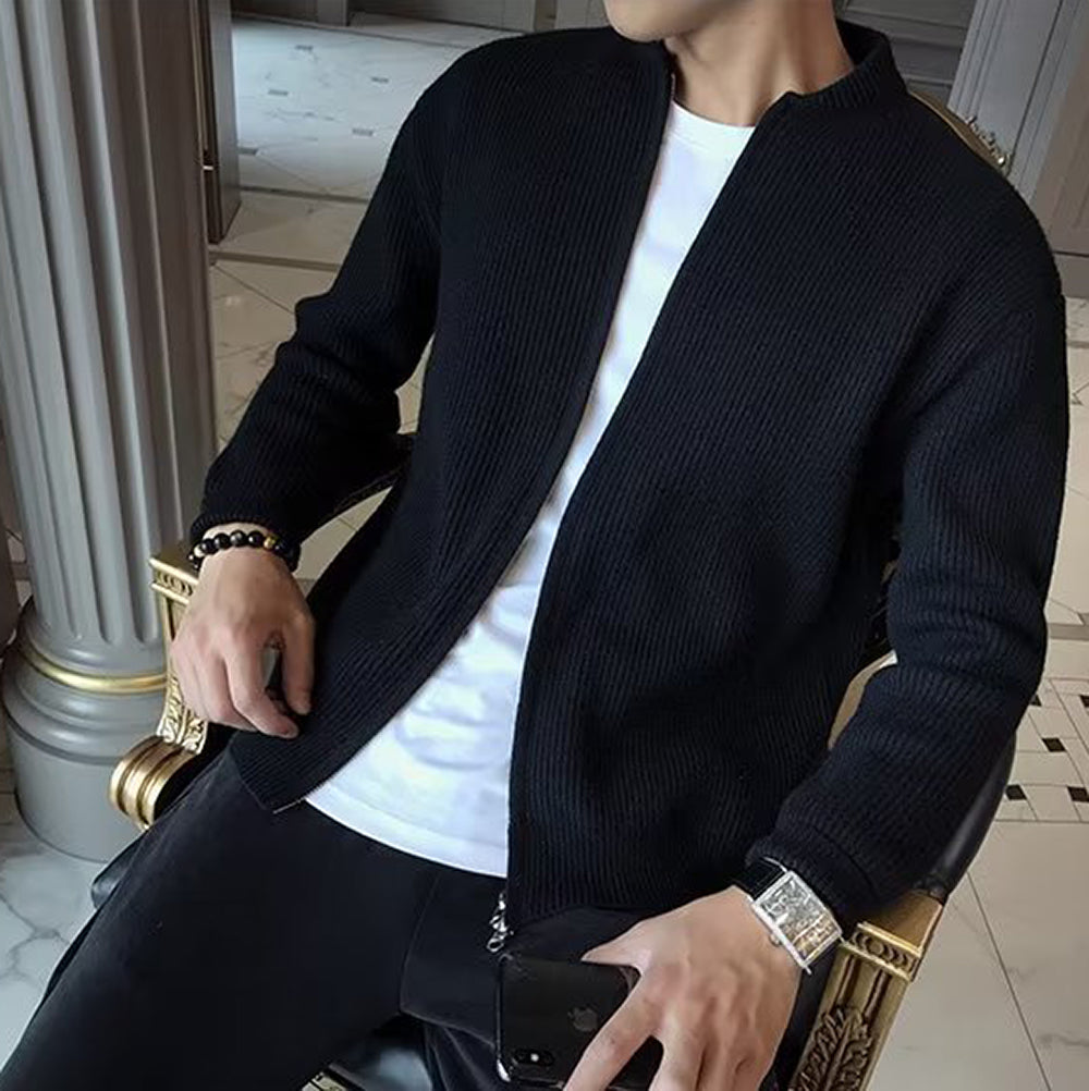 Men Tailored Open-Front  Jacket
