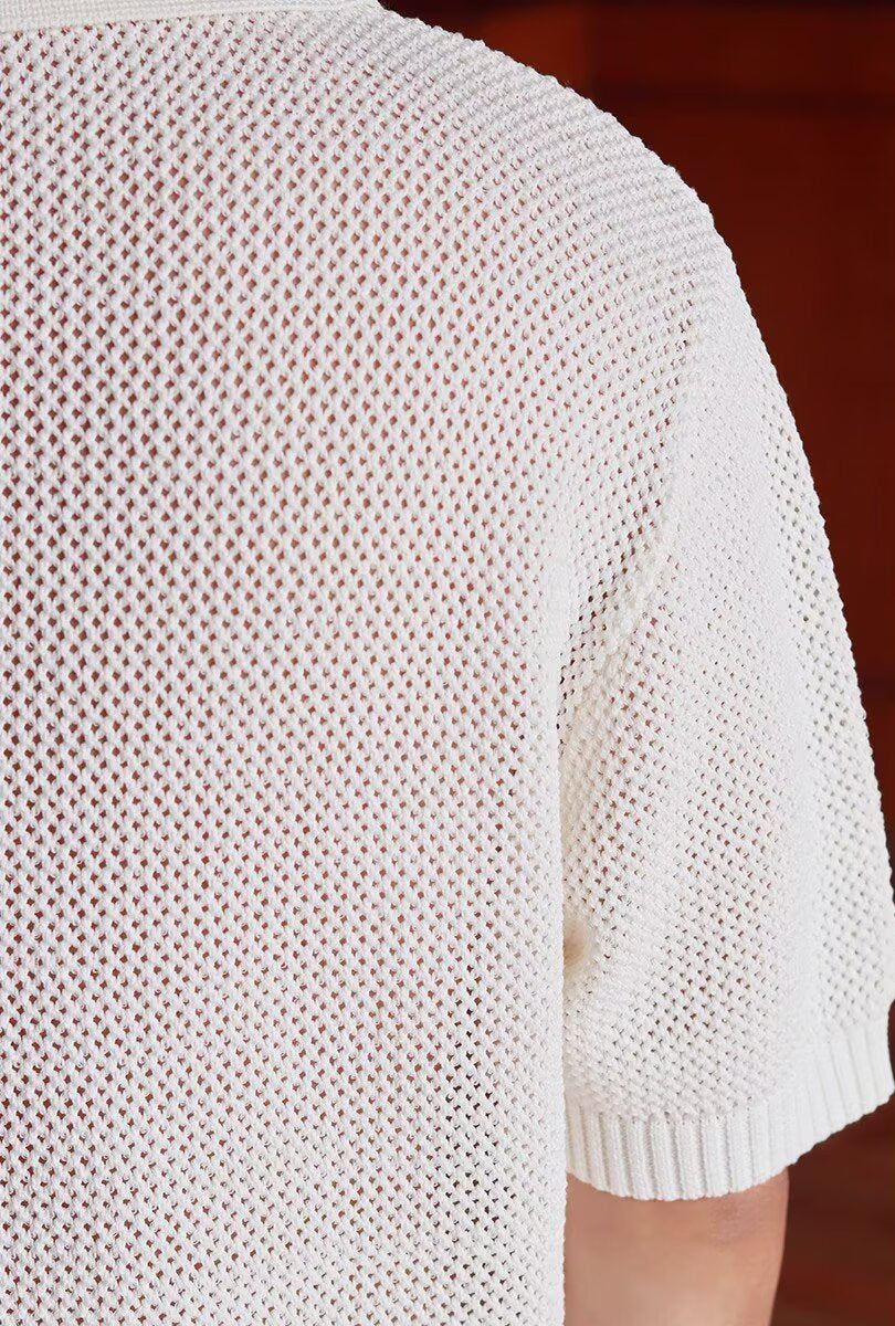Polo Collar Short Sleeves T-shirt