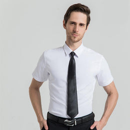 Cutaway Collar Long Sleeves Formal Shirt