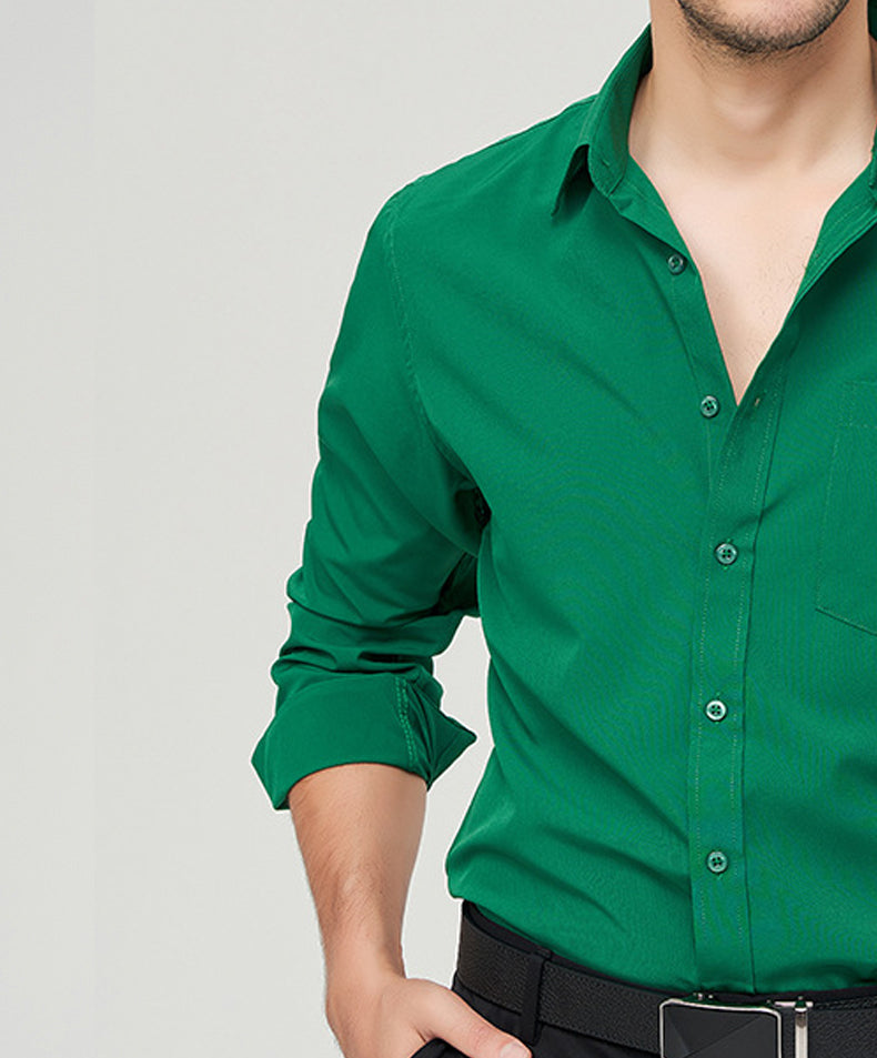 Solid Regular Fit Shirt