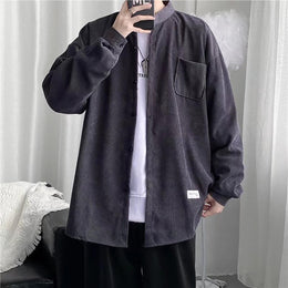 Men Oversized Insulator Longline Tailored Jacket