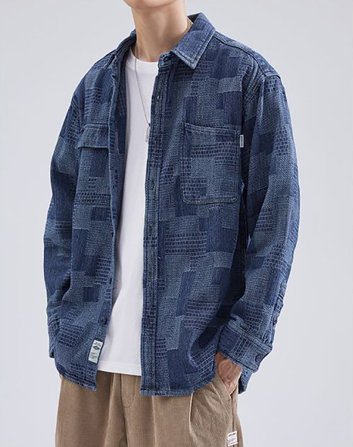 Men Textured Casual Shirt