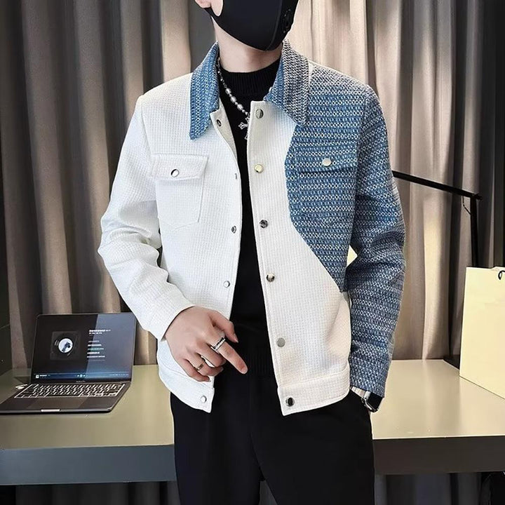 Men Colourblocked Insulator Jacket