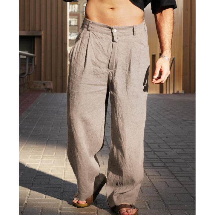 Men Relaxed Fit Trousers