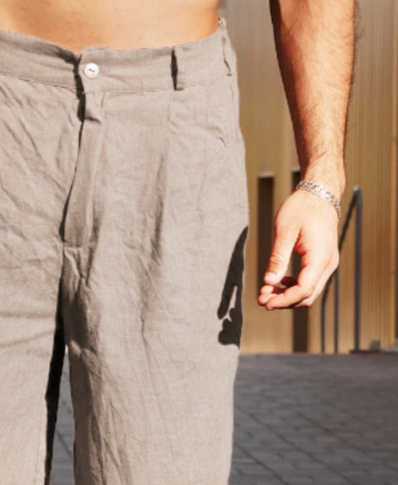 Men Relaxed Fit Trousers