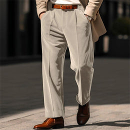 Men Mid-Rise Trousers