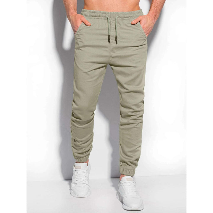 Men Mid-Rise Joggers Trousers